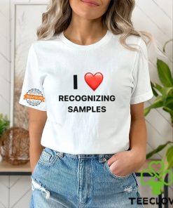 Marti Arti I Love Recognizing Samples Tee Shirt