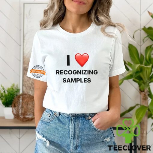 Marti Arti I Love Recognizing Samples Tee Shirt