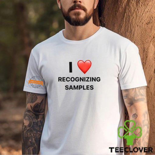 Marti Arti I Love Recognizing Samples Tee Shirt