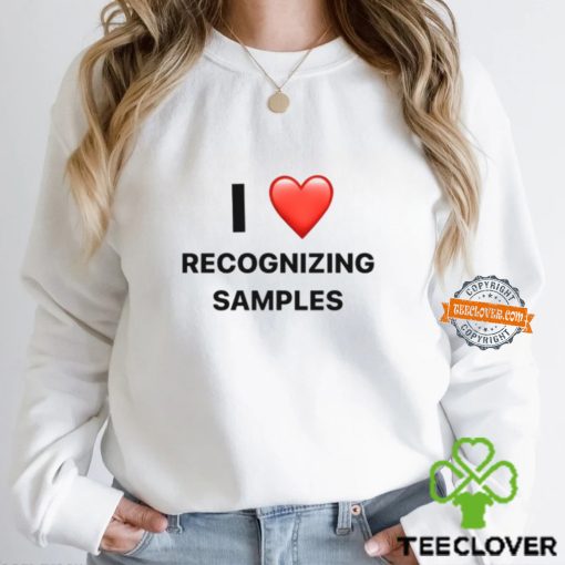 Marti Arti I Love Recognizing Samples Tee Shirt