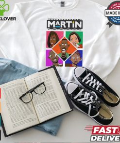 Martin Lawrence Martin Tv Shows Cartoon t shirt