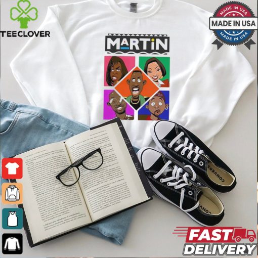 Martin Lawrence Martin Tv Shows Cartoon t shirt
