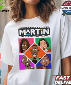 Martin Lawrence Martin Tv Shows Cartoon t shirt