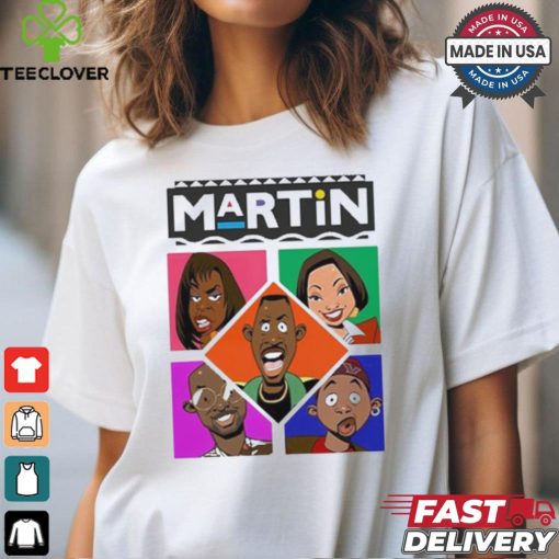 Martin Lawrence Martin Tv Shows Cartoon t shirt