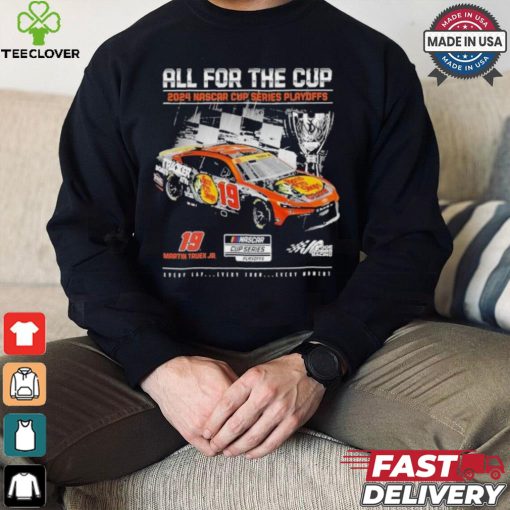 Martin Truex Jr Joe Gibbs Racing Team Collection 2024 Nascar Cup Series Playoffs Bass Pro Shops T shirt