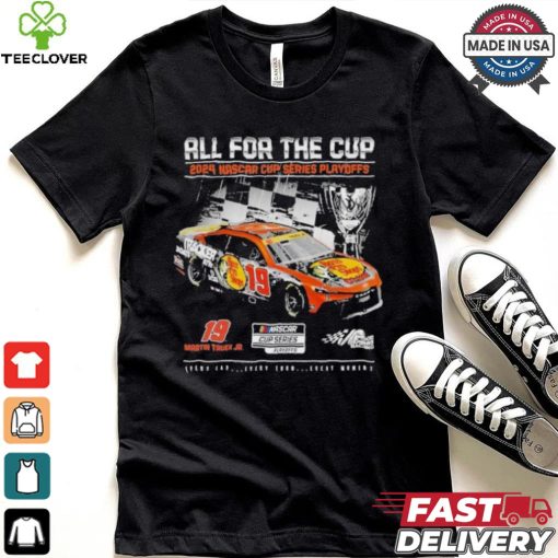Martin Truex Jr Joe Gibbs Racing Team Collection 2024 Nascar Cup Series Playoffs Bass Pro Shops T shirt