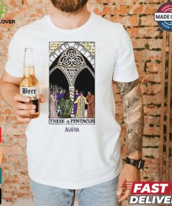 Marvel Agatha Three Of Pentacles Tarot Girls T Shirt