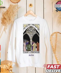 Marvel Agatha Three Of Pentacles Tarot Girls T Shirt