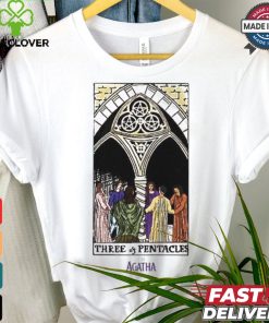 Marvel Agatha Three Of Pentacles Tarot Girls T Shirt