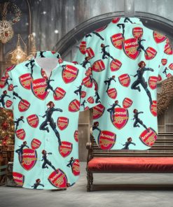 Marvel Avengers Clothing Natasha Romanoff Family Hawaiian Shirts Arsenal