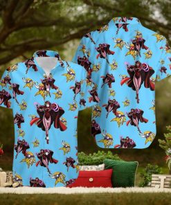 Marvel Avengers Clothing Wanda Maximoff Matching Family Hawaiian Shirts Minnesota Vikings