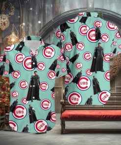 Marvel Avengers Edge Game Hawaiian Shirt With Suit Chicago Cubs