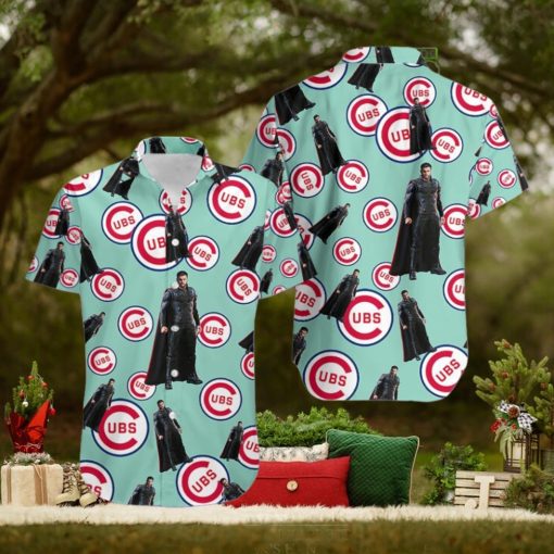 Marvel Avengers Edge Game Hawaiian Shirt With Suit Chicago Cubs