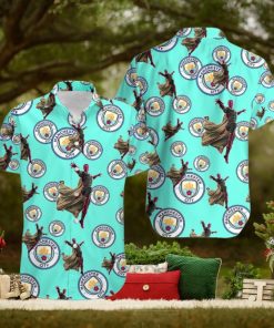 Marvel Avengers Edge Game Vision Cute Hawaiian Shirts Manchester City