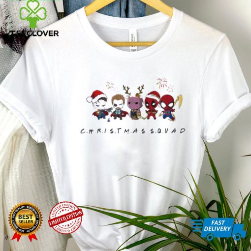 Marvel Avengers Friends Christmas Squad Shirt