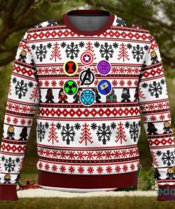 Marvel Avengers Retro 3D Ugly Christmas Sweater Unisex Christmas Sweater For Men And Women