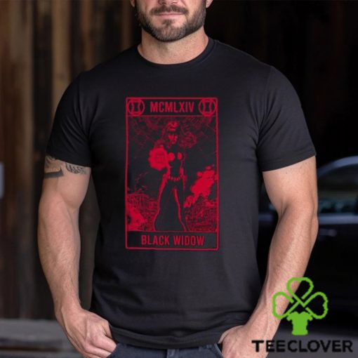 Marvel Black Widow Tarot Card Shirt