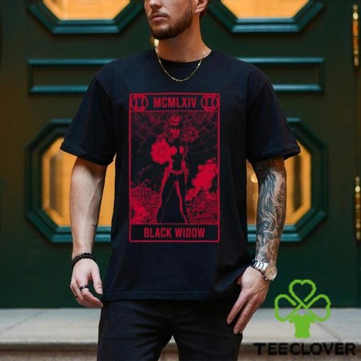 Marvel Black Widow Tarot Card Shirt