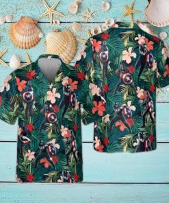 Marvel Captain America 3D Hawaiian Shirt Unique Gift Summer Beach