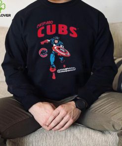 Marvel Captain America Chicago Cubs Shirt