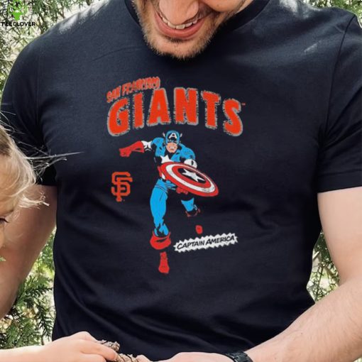 Marvel Captain America San Francisco Giants Shirt