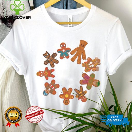 Marvel Comics Mad Engine Gingerbread Cookie Circle Graphic T Shirt