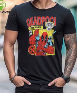 Marvel Deadpool Comic Heavyweight Crazy T Shirt
