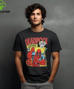 Marvel Deadpool Comic Heavyweight Crazy T Shirt