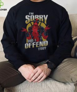 Marvel Deadpool Sorry Did I Offend Adult Tee Graphic T Shirt