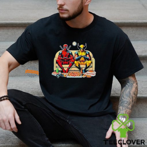 Marvel Deadpool Wolverine Disney Superhero shirt