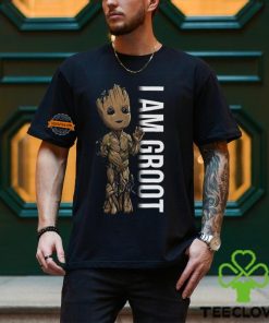 Marvel I Am Groot Badge Front Print T Shirt 1 Marvel I Am Groot Badge Front Print T Shirt