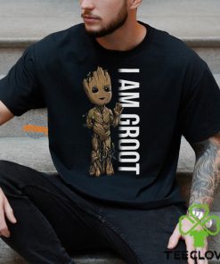 Marvel I Am Groot Badge Front Print T Shirt 2 Marvel I Am Groot Badge Front Print T Shirt