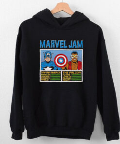 Marvel Jam Captain America and the Falcon shirt