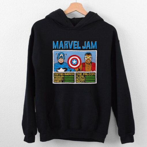 Marvel Jam Captain America and the Falcon shirt