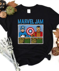 Marvel Jam Captain America and the Falcon shirt