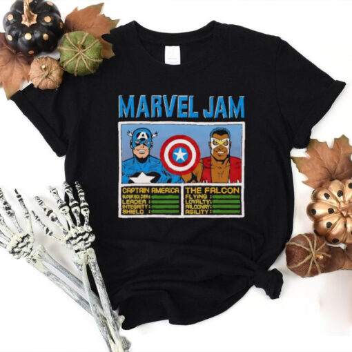 Marvel Jam Captain America and the Falcon shirt