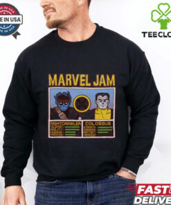 Marvel Jam Nightcrawler And Colossus shirt