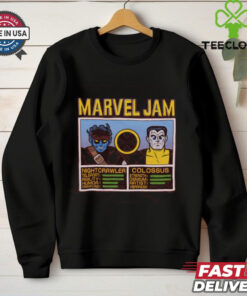 Marvel Jam Nightcrawler And Colossus shirt