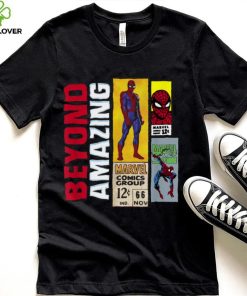 Marvel Spider Man 60th Anniversary Classic Comic Panels T Shirt