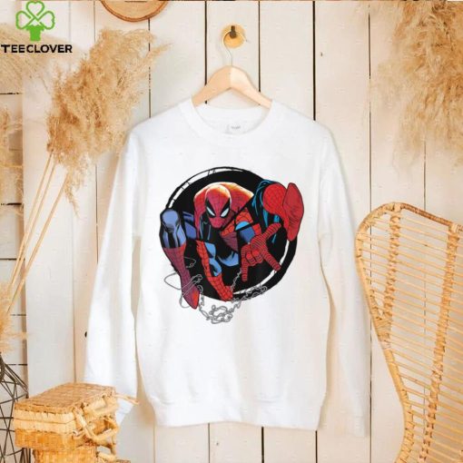 Marvel Spider Man 60th Anniversary Spidey Comic Circle T Shirt