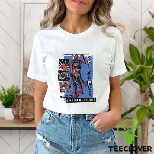 Marvel Spider Man Across The Spider Verse Punk Power Girls T Shirt