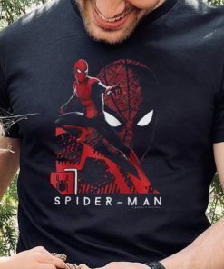 Marvel Spider Man Portrait Tech Background Best T Shirt