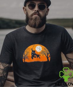 Marvel Spider Man Silhouette Swing Halloween T Shirt, Spider Man Moon Batman Tee 3 Marvel Spider Man Silhouette Swing Halloween T Shirt, Spider Man Moon Batman Tee