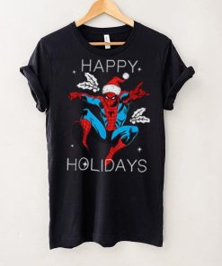 Marvel Spider Shirt, Man Happy Holidays Santa Christmas T Shirt 3 Marvel Spider Shirt, Man Happy Holidays Santa Christmas T Shirt