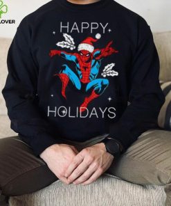 Marvel Spider Shirt, Man Happy Holidays Santa Christmas T Shirt 4 Marvel Spider Shirt, Man Happy Holidays Santa Christmas T Shirt