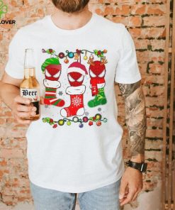 Marvel Spider man Christmas Lights Holiday T Shirt Christmas Party 2023