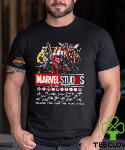 Marvel Stud16s 2008 2024 Thank You For The Memories Signature shirt