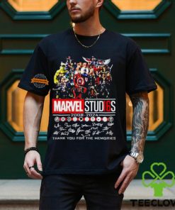 Marvel Stud16s 2008 2024 Thank You For The Memories Signature shirt