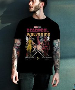 Marvel Studio Deadpool X Wolverine X Men Universe Fan T Shirt