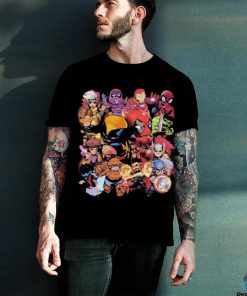 Marvel Studios Chibi Characters X Deadpool Wolverine Shirt